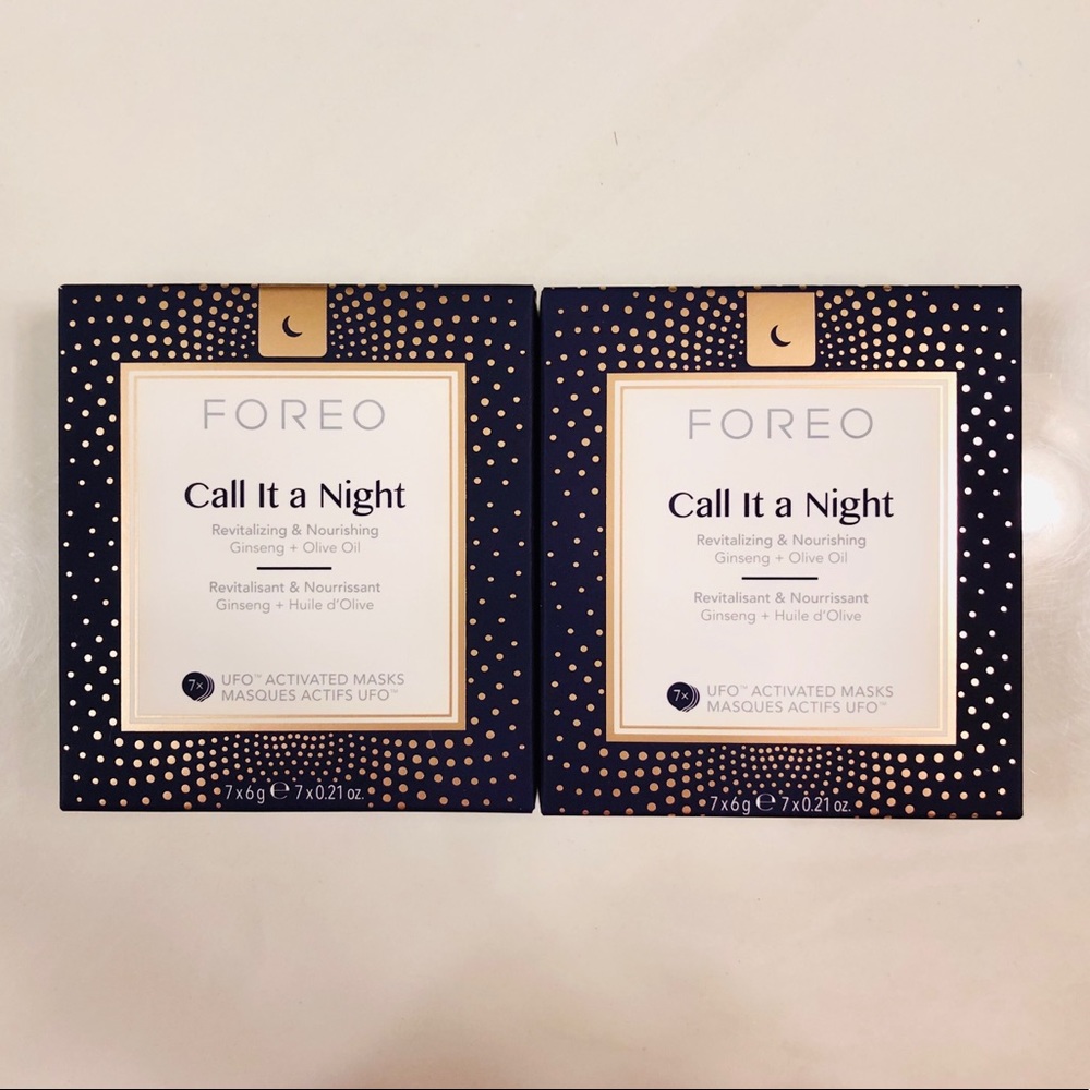 NIB FOREO “Call It A Night” Mask x2